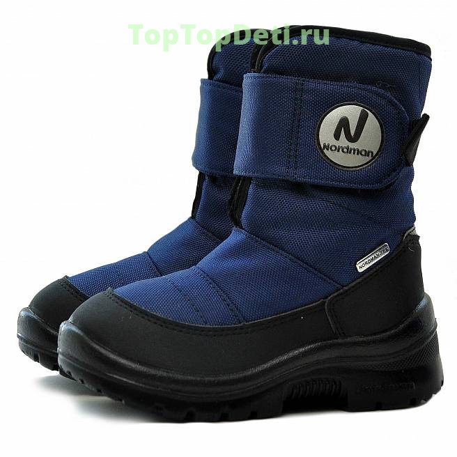Ботинки Nordman 3-035-C02 синий