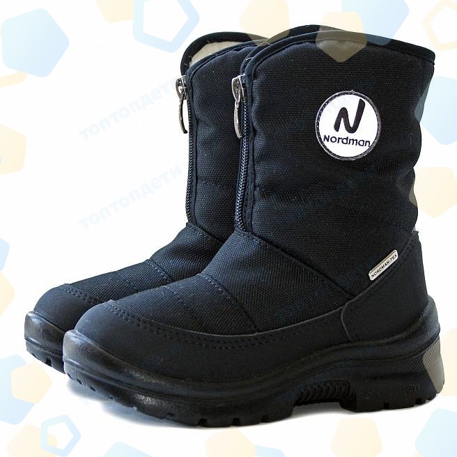 Ботинки Nordman 2-037-B01 чёрный